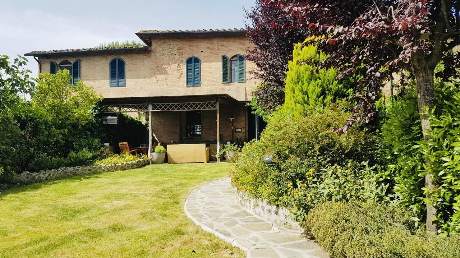 La Dogana Villa Siena Eksteriør bilde
